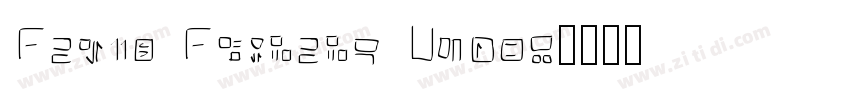 Misty Morning Black字体转换